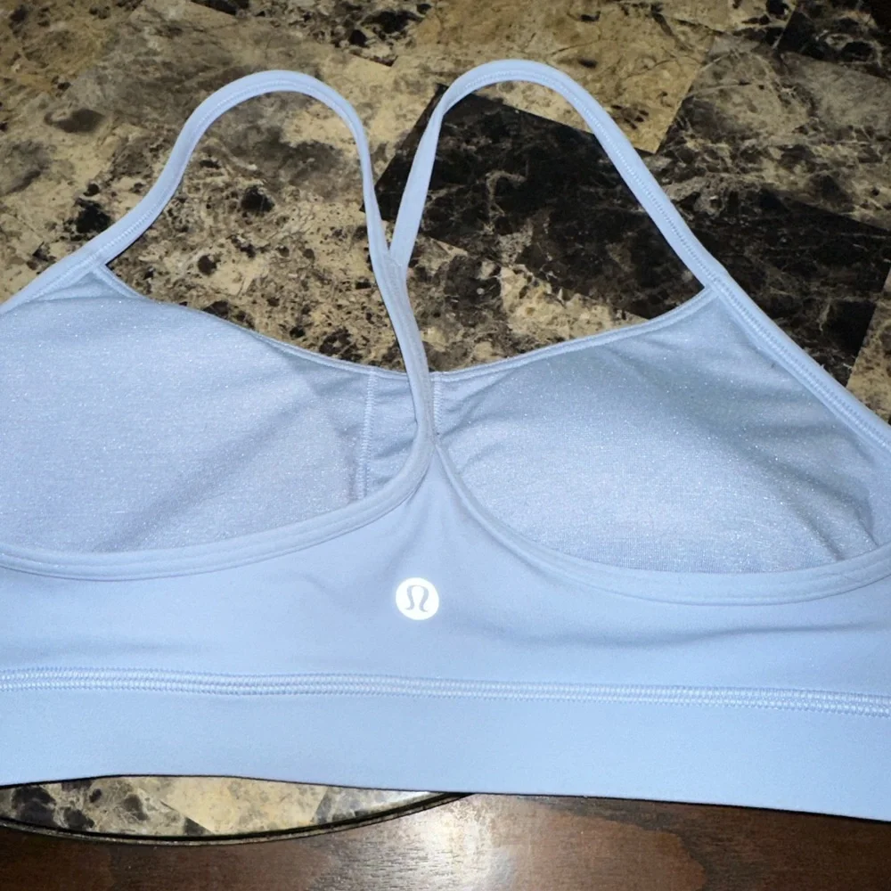 lululemon athletica White Strappy Sports Bra